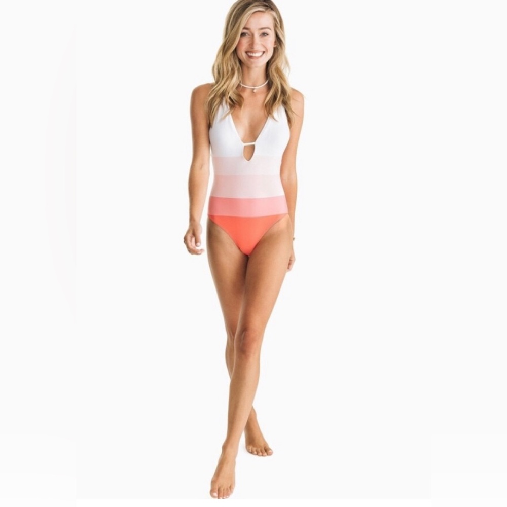 NWT Southern Tide Carmelina One-Piece Swimsuit